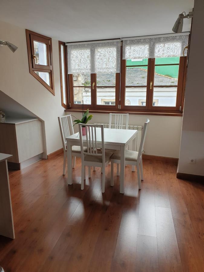 Atico Cine Colon Apartment Рибадео Екстериор снимка