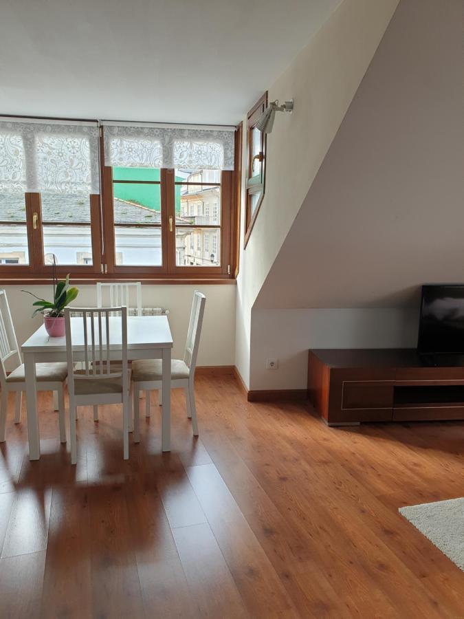 Atico Cine Colon Apartment Рибадео Екстериор снимка