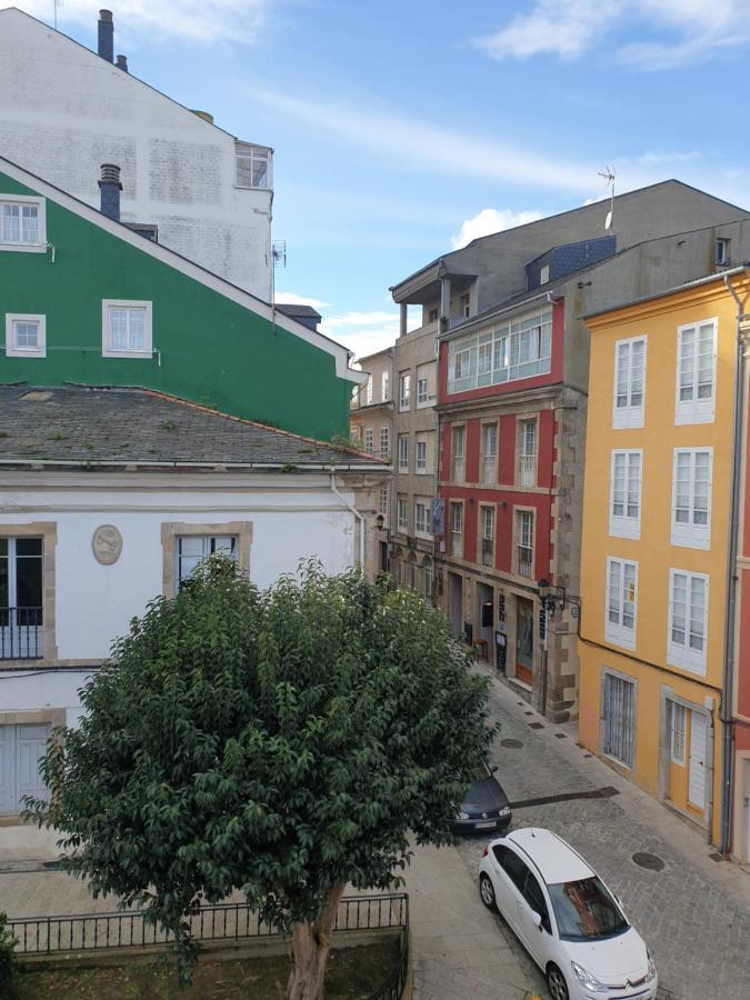 Atico Cine Colon Apartment Рибадео Екстериор снимка